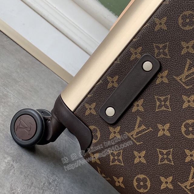 LV行李箱 M23203 老花寬拉杆拉鏈行李箱 HORIZON四輪拉杆箱xzx1003